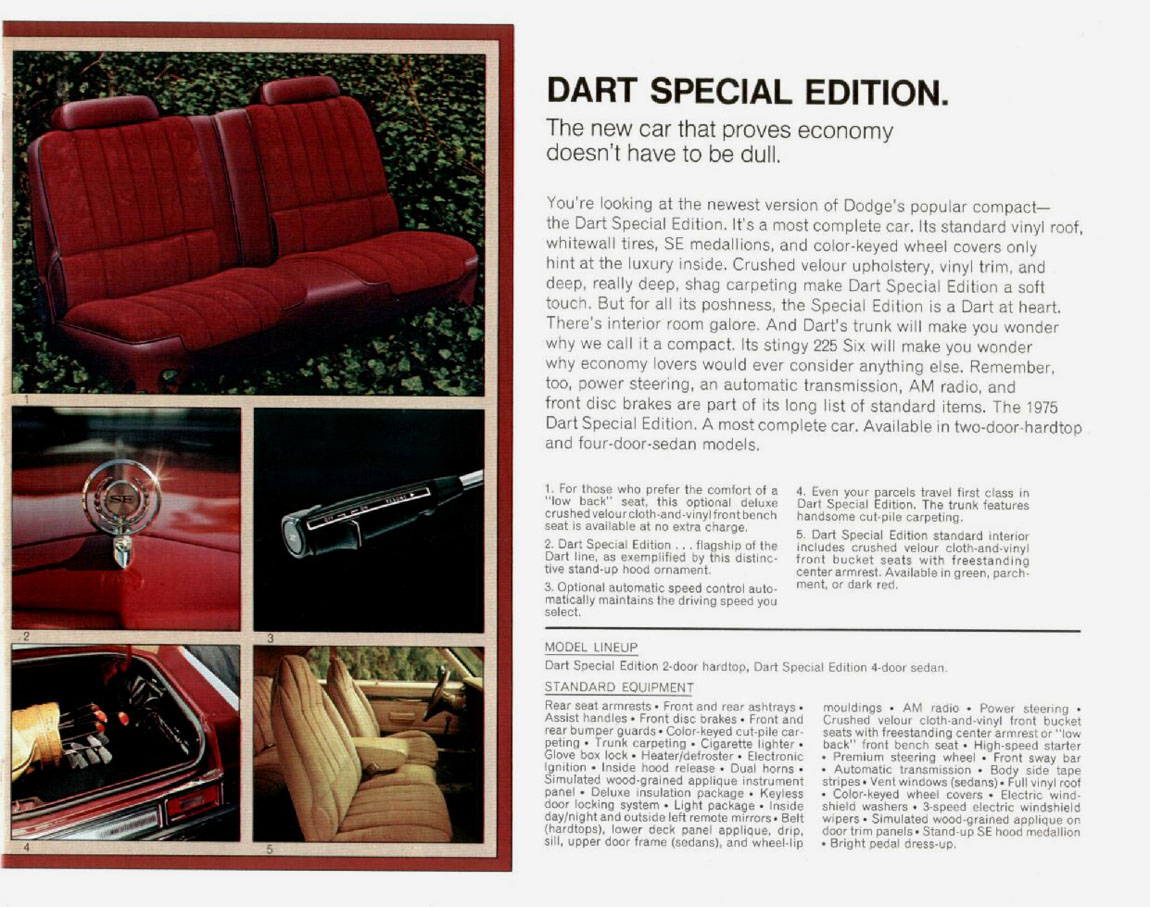 1975 Dodge Brochure Page 8
